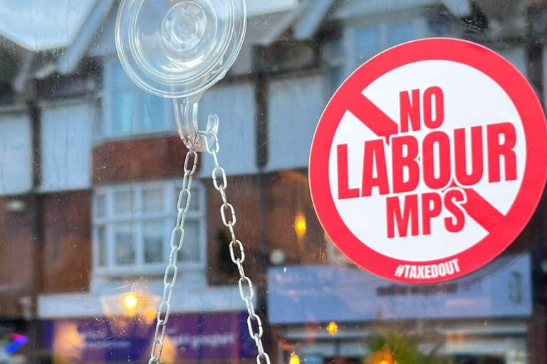 Pubs across Britain ban Labour MPs over rising taxes