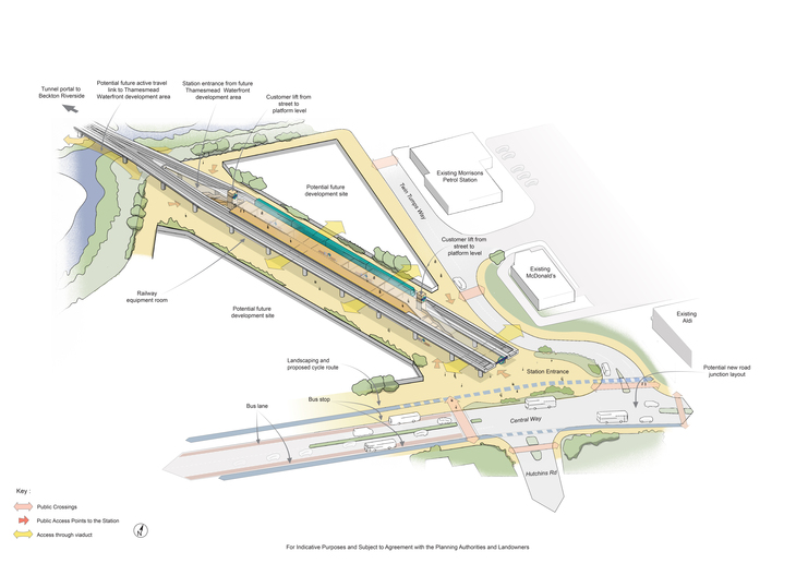 Thamesmead Dlr Station